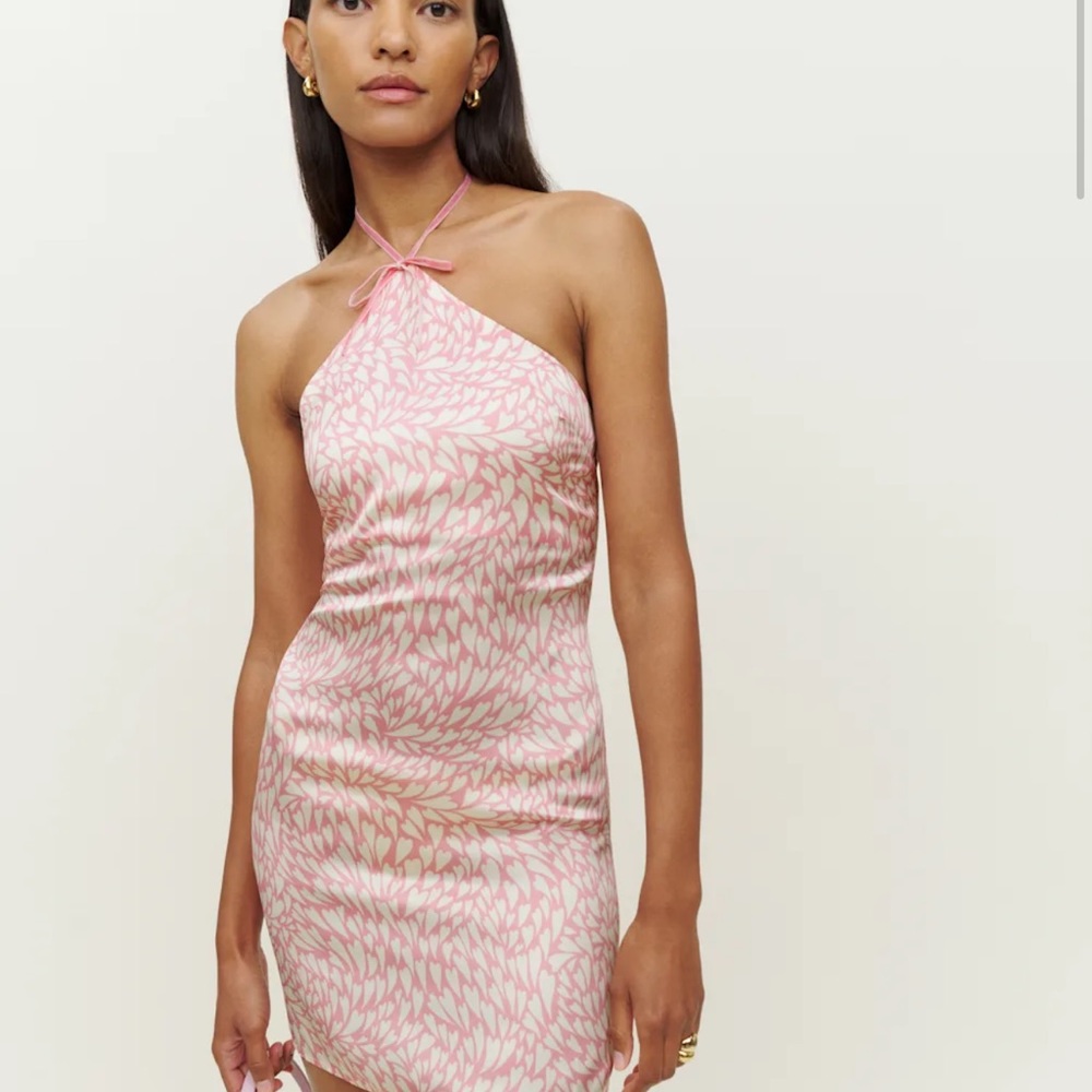 Reformation Poppie Silk Dress NWT
